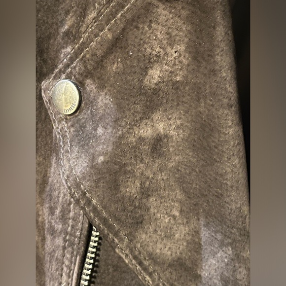 Brown Genuine Suede Medium Express Jacket - Picture 3 of 9